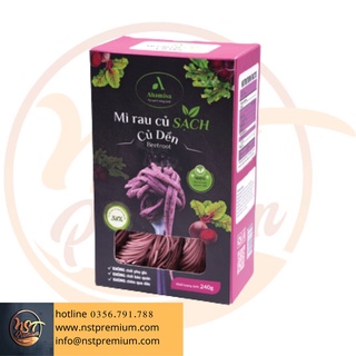 Mì rau củ sạch củ dền 240g ahamisa