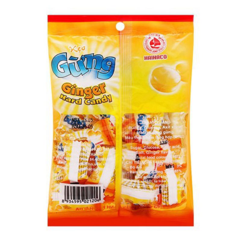 Kẹo gừng cứng Hải Hà