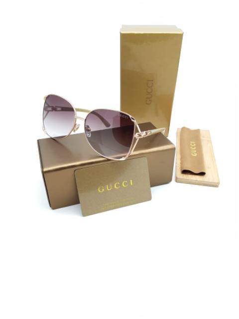 Kính Mát Gucci Chống Bức Xạ Thời Trang Cho Nữ