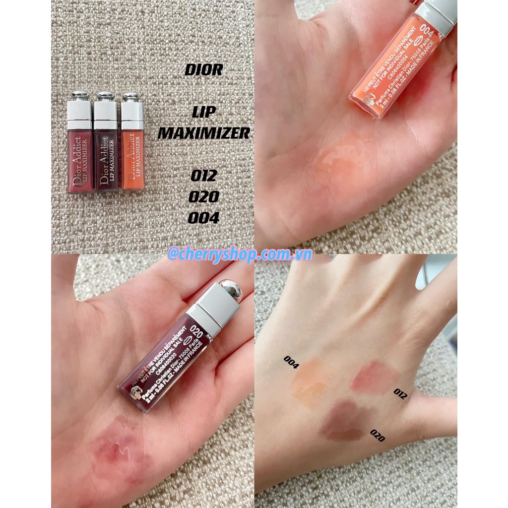 Son dưỡng D.ior dòng Lip Maximizer mini unbox