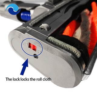 Floor Brush Head for Fluffy Electric for Dyson V7 V8 V10 V11 Vacuum Cleaner Parts Roller Brush Replacement Accessories