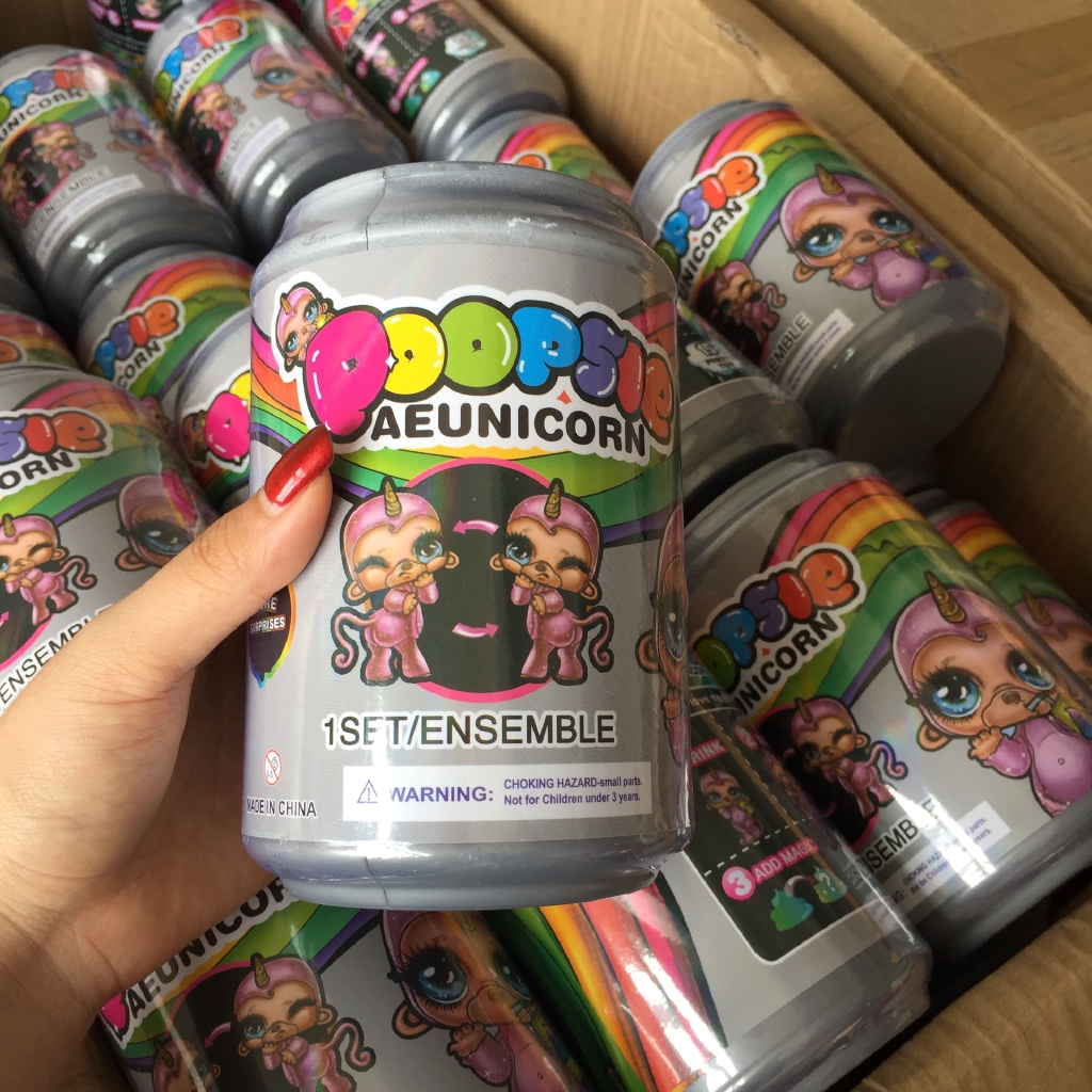 BUY 2 GET 1 FREE!!Surprise eggs Blind box Unicorn Roll-On Can Blind Box Shake Slime DIY Poopsie Sparkly Cutie kids Blind Bag Toys for Children