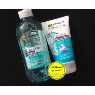 Sữa rửa mặt garnier