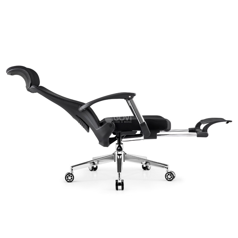 Ghế công thái học Ergonomic GOVI Plato PL3092 - Thiết kế hiện đại kê chân hỗ trợ bảo vệ sức khỏe