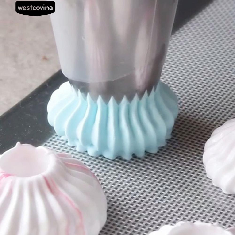 Đui bắt bông kem bằng thép không gỉ cho trang trí bánh