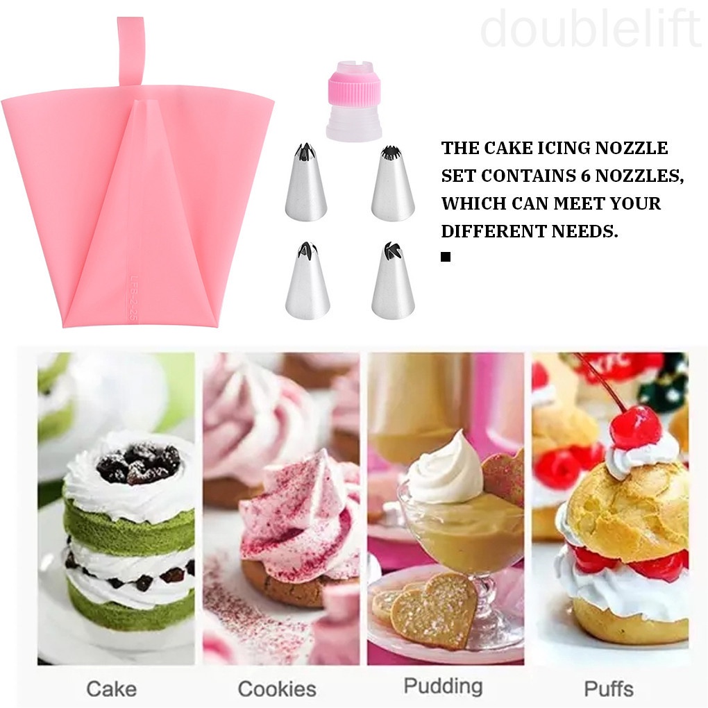 Set 6 Dụng Cụ Trang Trí Bánh Kem Chuyên Dụng