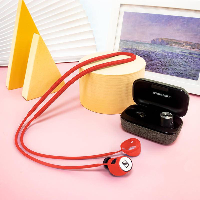 Dây Đeo Cổ Bằng Silicone Chống Thất Lạc Cho Tai Nghe Không Dây Sennheiser MOMENTUM True Wireless2