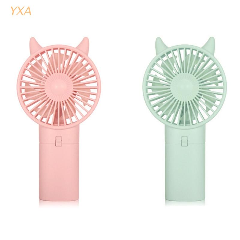 Quạt Cầm Tay Mini Sử Dụng Pin Dùng Trong Nhà/Ngoài Trời/Đi Du Lịch