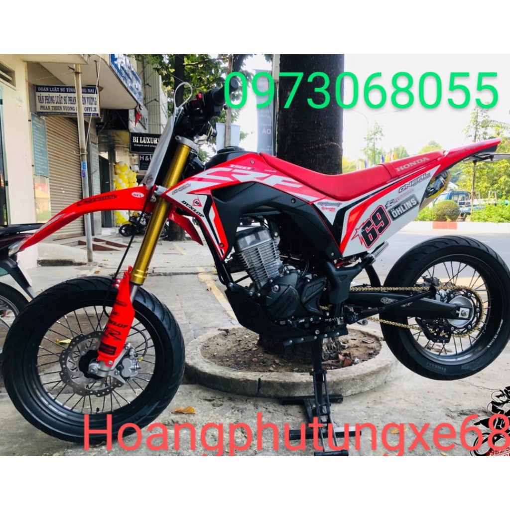Gắp cào cào Honda CRF150L 2019-2020 nhập khẩu Indo