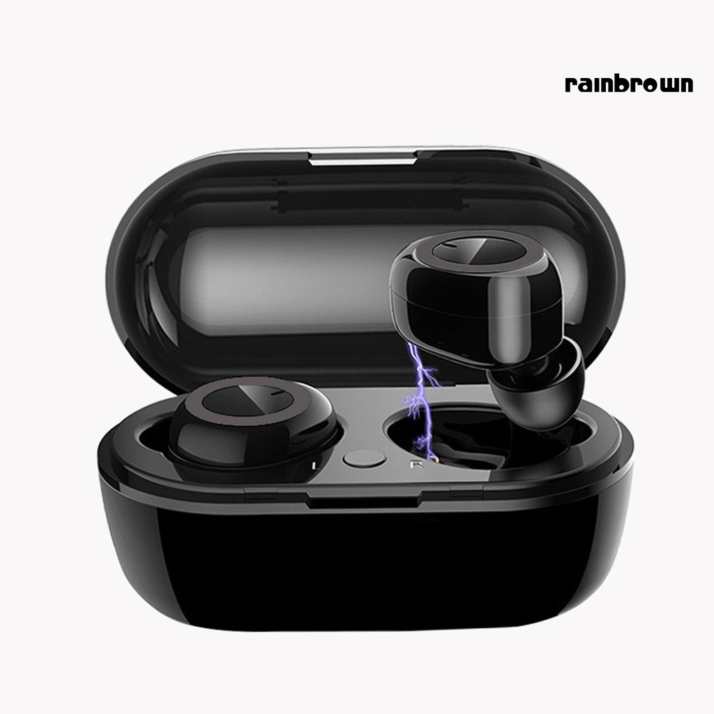 Tai Nghe Bluetooth 5.0 Chống Ồn / Rej / Y50 Kèm Hộp Sạc