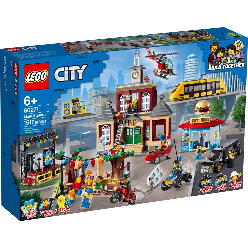 Lego city 60271 - Quảng trường thành phố