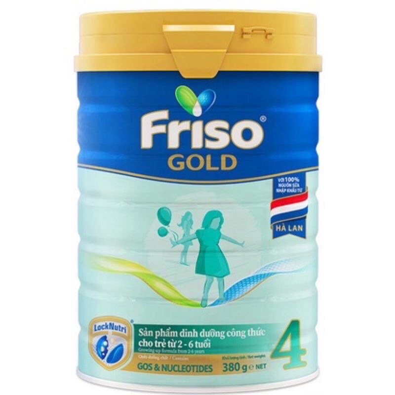 Sữa Friso Gold 4 /380g [Mẫu Mới]