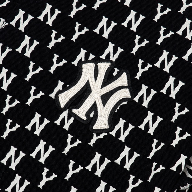 ÁO POLO MLB MEN'S BASIC MONOGRAM🔥CHÍNH HÃNG🔥T-shirt MLB Logo NY Màu Đen  - SIMPLE SNEAKE