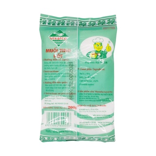 Muối tinh I-ốt Visachef 200g