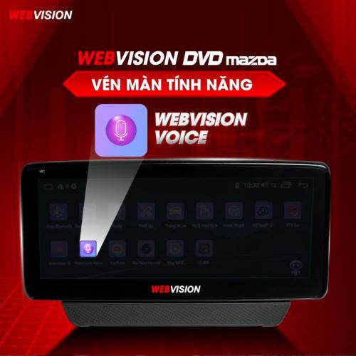 [Hỗ Trợ Lắp Đặt] MÀN HÌNH DVD WEBVISION MAZDA 3 CAO CẤP CHẠY 2 HỆ ĐIỀU HÀNH