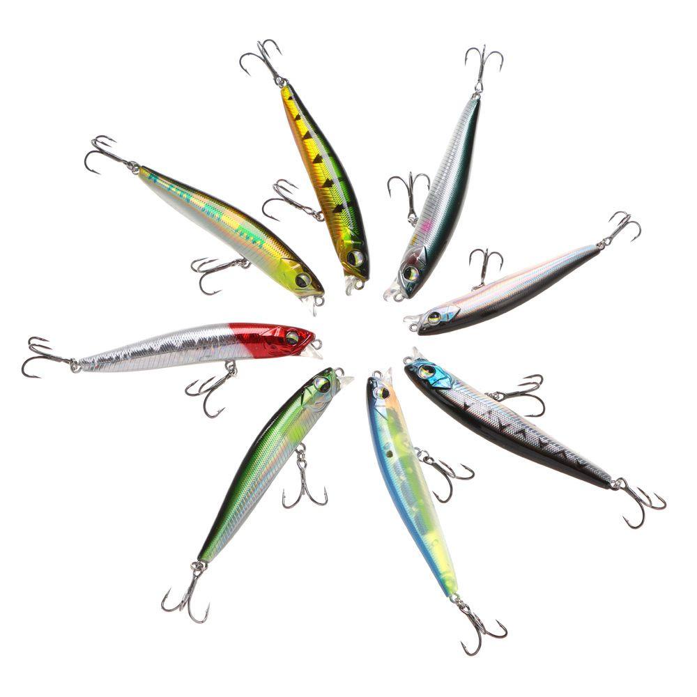 LET Mồi Câu Cá Giả Bằng Nhựa Cứng Chất Lượng Cao