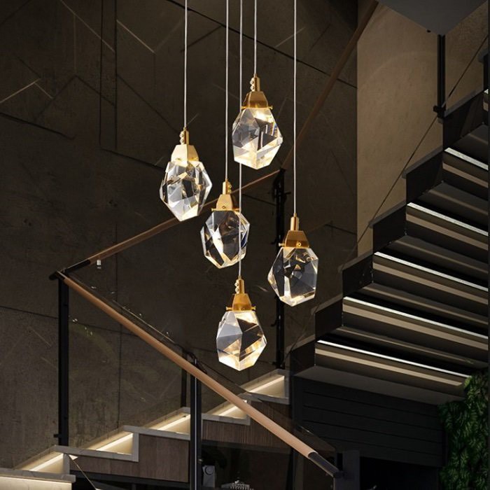 Đèn thả trang trí bàn ăn, thả thông tầng, quán cafe, shop quần áo HTK027