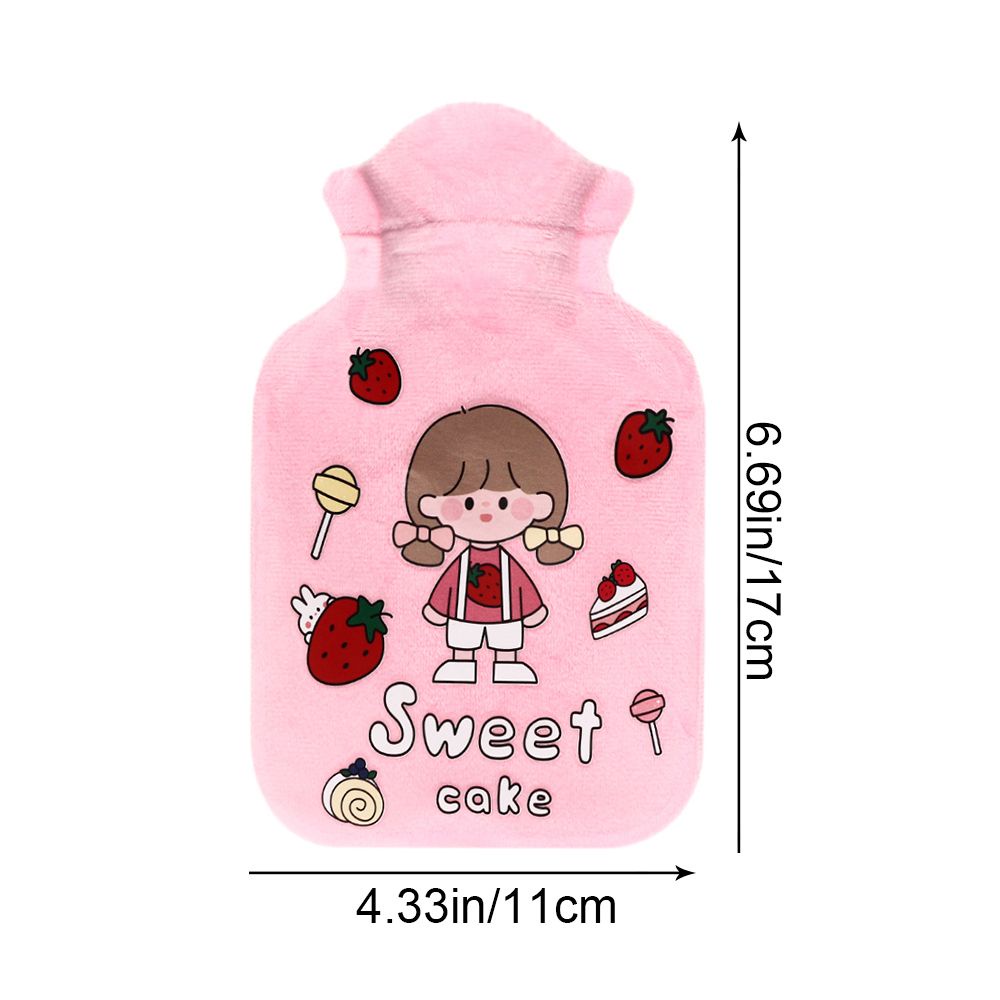 Bình Nước Sưởi Ấm Hình Hoạt Hình Dễ Thương Chống Nổ Tái Sử Dụng Tiện Lợi