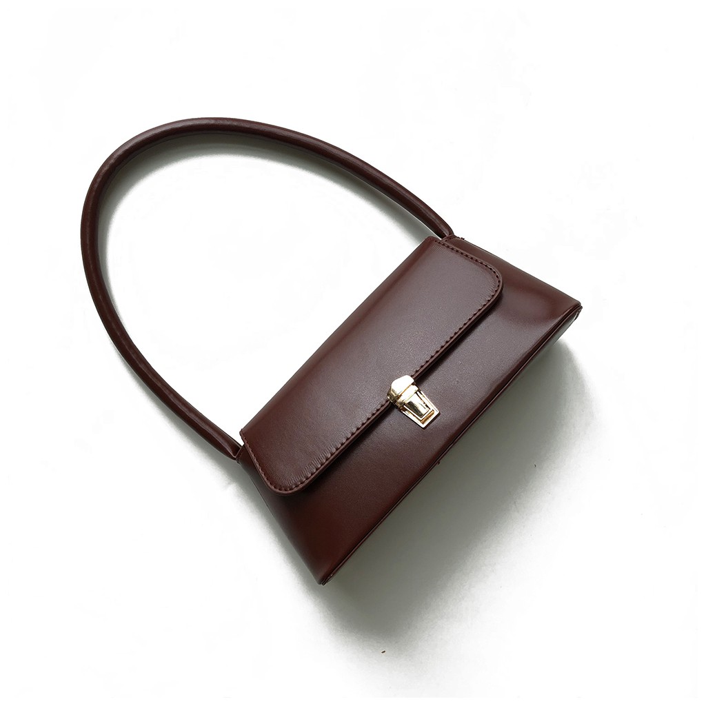 Túi xách nữ da mềm trơn thời trang Punthezy - Thiết kế phong cách hàn quốc kẹp lách đi chơi / đi làm công sở trẻ trung | BigBuy360 - bigbuy360.vn