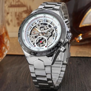 C03 Đồng hồ cơ Nam WINNER_BIG_STEEL_AMERICAN