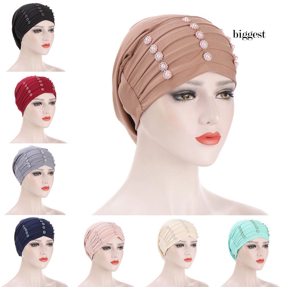 Mũ Trùm Đầu Phong Cách Hồi Giáo Họa Tiết Hoa Nhiều Màu Sắc Cho Nữ