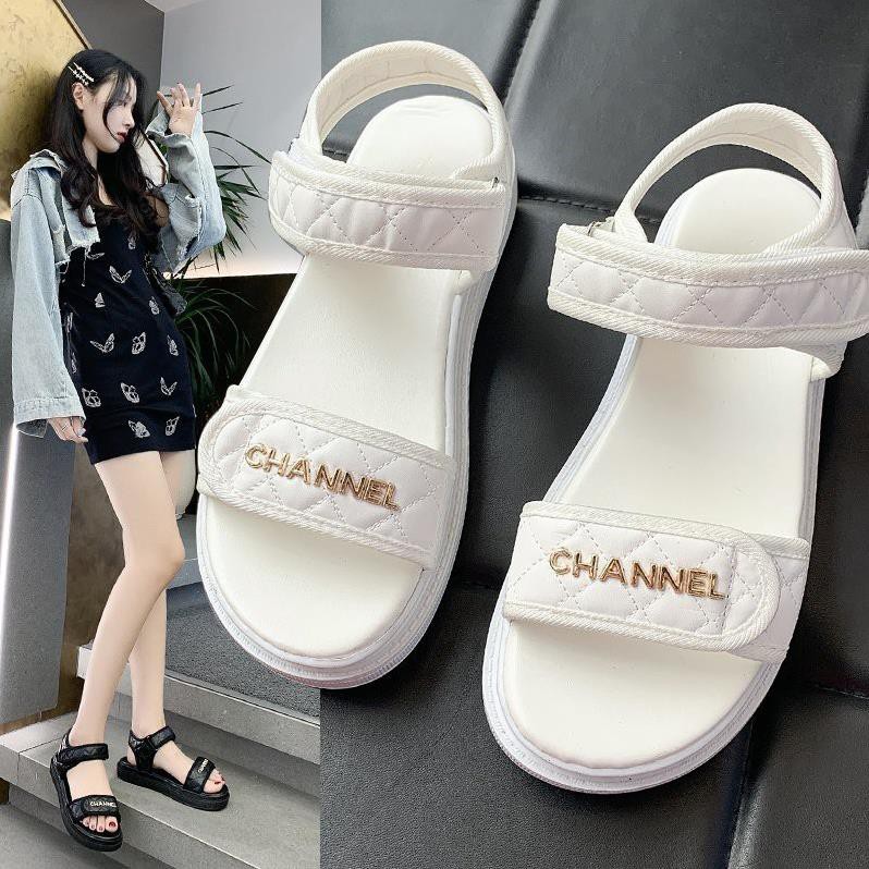 Giày sandal nữ đế cao su, dép quai hậu Ammy hot 2021 sandal đi học cho nữ AM024 -h91