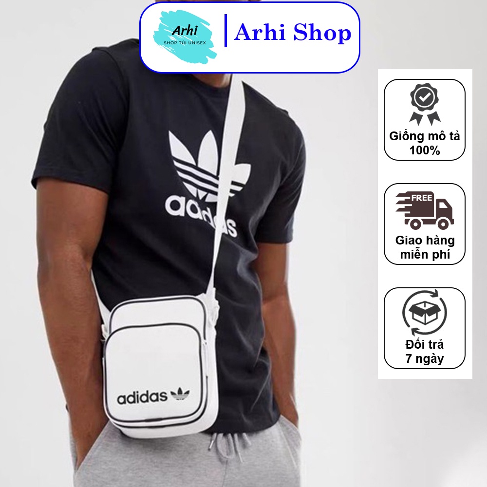 Túi Đeo Chéo Nam Nữ Unisex Chất Da Mềm Dữ Fom Cực Tốt, Túi Thể Thao Chống Nước