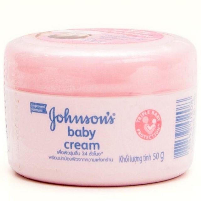 ✅Kem dưỡng ẩm Johnson's Baby Milk Cream 50g