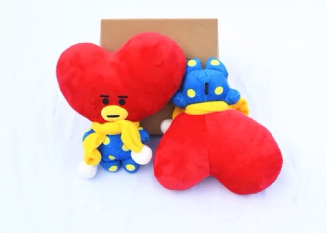 Gấu đứng BT21 Standing doll BT21 christmas giáng sinh