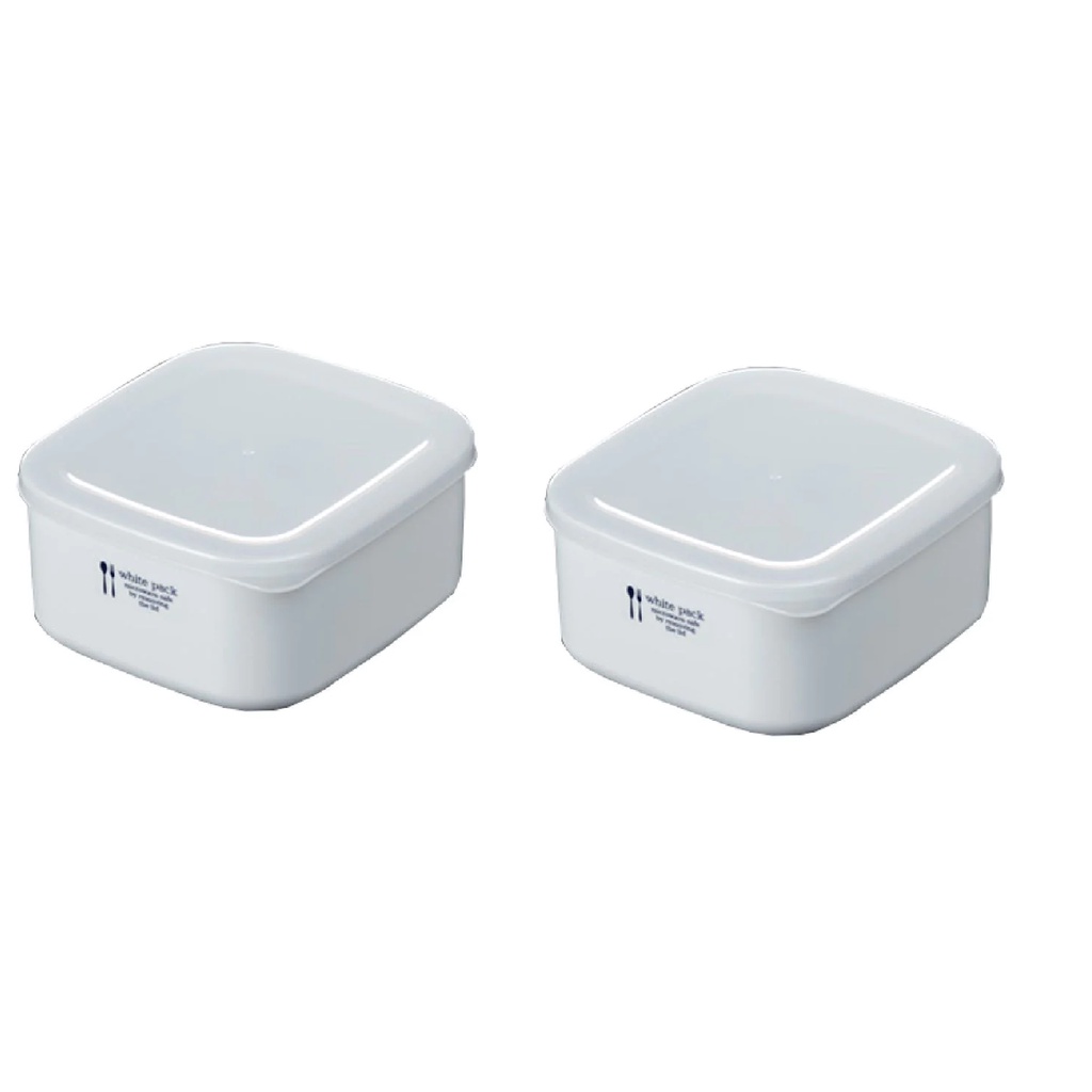 Daiso Hộp Thực Phẩm Food Container 700 White