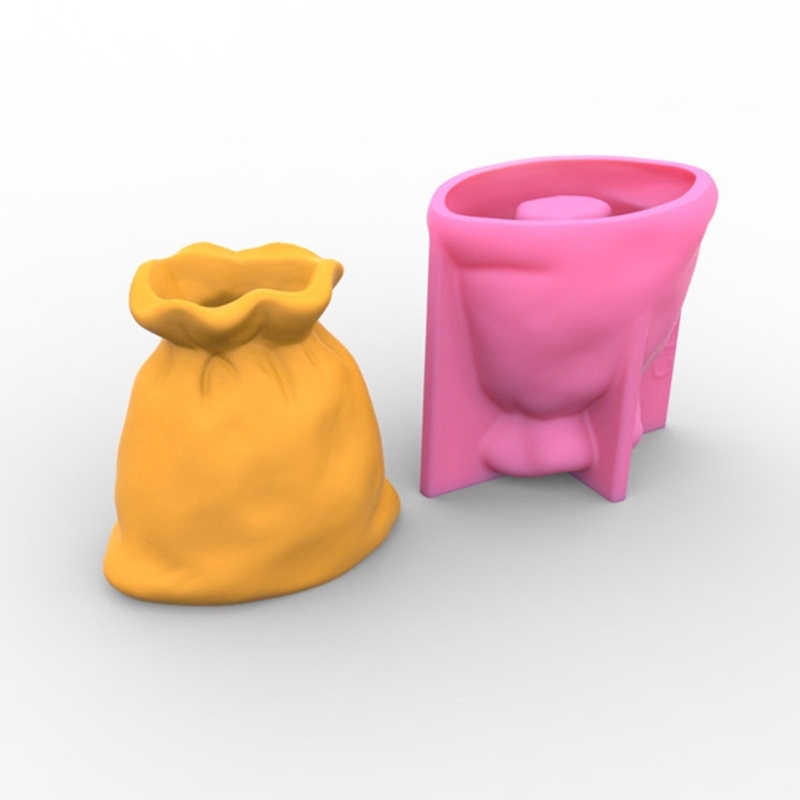 Khuôn Silicone Tạo Hình Chậu Hoa / Giá Đỡ Bút DIY