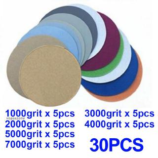 Set 30 giấy nhám 1000/ 2000/ 3000/ 4000/ 5000/ 7000 grit
