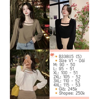 [Order] Áo Kiểu Tay Dài Bigsize