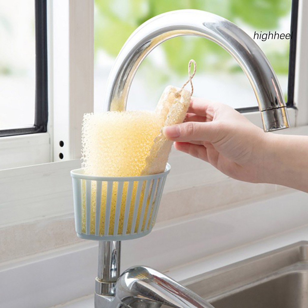 Giỏ thoát nước đựng miếng mút rửa chén