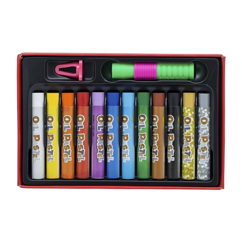 Bút sáp dầu Colokit 12 màu OP - C017