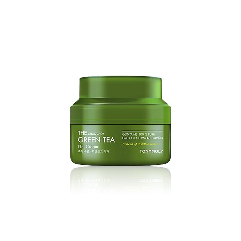 Kem Dưỡng Trà Xanh Lên Men Chống Oxy Hóa Da Mặt Tonymoly The Chok Chok Green Tea Cream