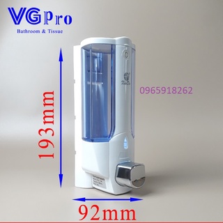COMBO Hộp Đựng Nước Rửa Tay Xinda ZQ-138 Cùng 2 Miếng Dán Tường Cung Cấp Bởi VGpro