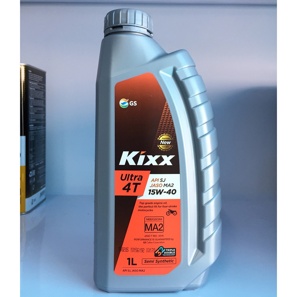 1L DẦU NHỚT XE SỐ KIXX ULTRA 4T 15W40 1L