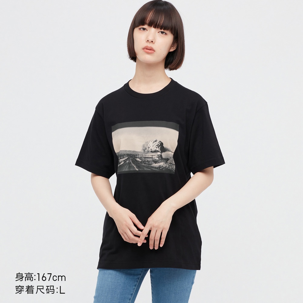 Áo Thun Tay Ngắn Uniqlo In Hình Snoopy Cho Nam Nữ 447165