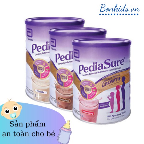 [Hàng nhập khẩu tận gốc Zunny] Sữa Pediasure Úc 850gr