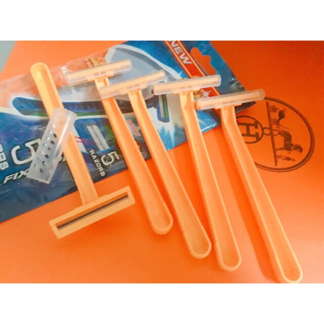 Bộ 5 Dao Cạo Râu Razors Lưỡi Đơn