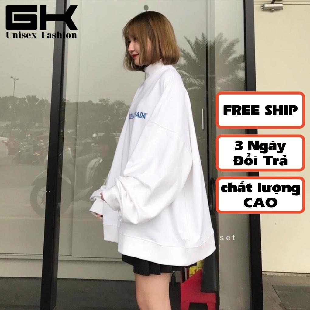 Áo sweater nam nữ quella, áo hoodie nỉ hàn quốc form rộng - GK Fashion