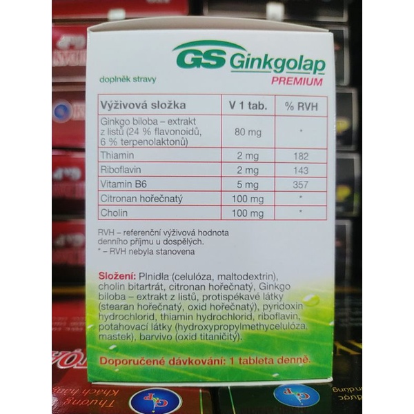 GS Ginkgolap premium giúp tăng cường tuần hoàn não