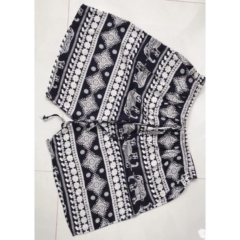 [size 4/85-100ký]Quần đùi tole nam/nữ đều mặc được size to