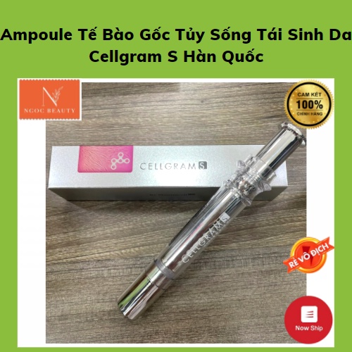 Ampoule Làm Trắng, Đều Màu Da, Chống Lão Hoá, Tái Sinh Da Cellgram S Hàn Quốc