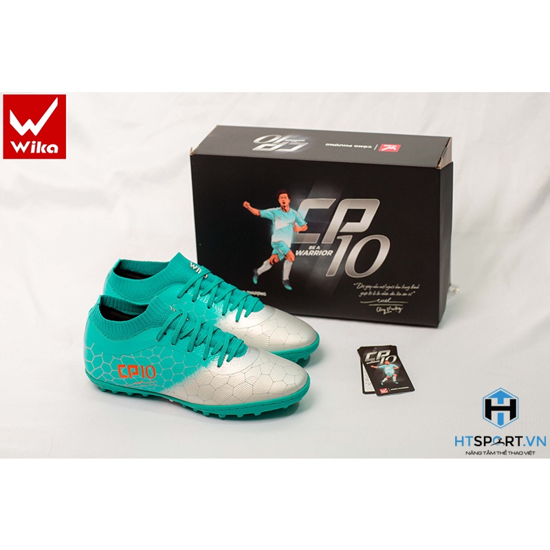 Giày Đá Bóng, Wika CP10 Công Phượng, Giày Đá Banh Sân Cỏ Nhân Tạo Chính Hãng Full Box