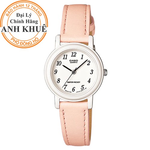 Đồng hồ nữ dây da Casio chính hãng Anh Khuê LQ-139L-4B2DF