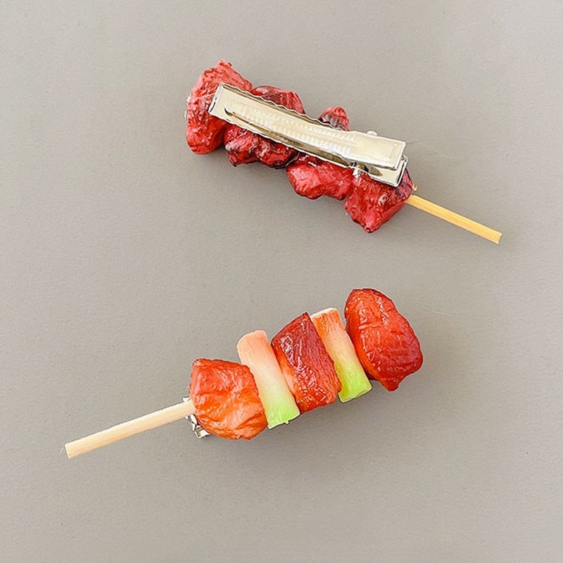 Kẹp Tóc Hình Đồ Ăn Vui Nhộn Dành Cho Nữ