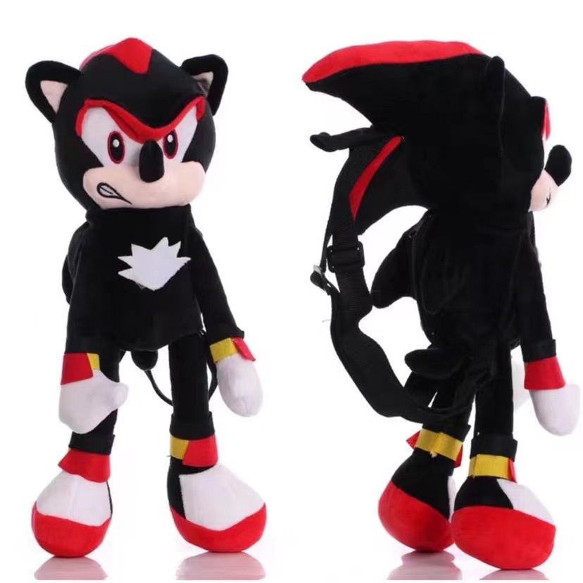 Ba Lô Hình Nhím Sonic Nhồi Bông Hoạt Hình Đáng Yêu 45cm