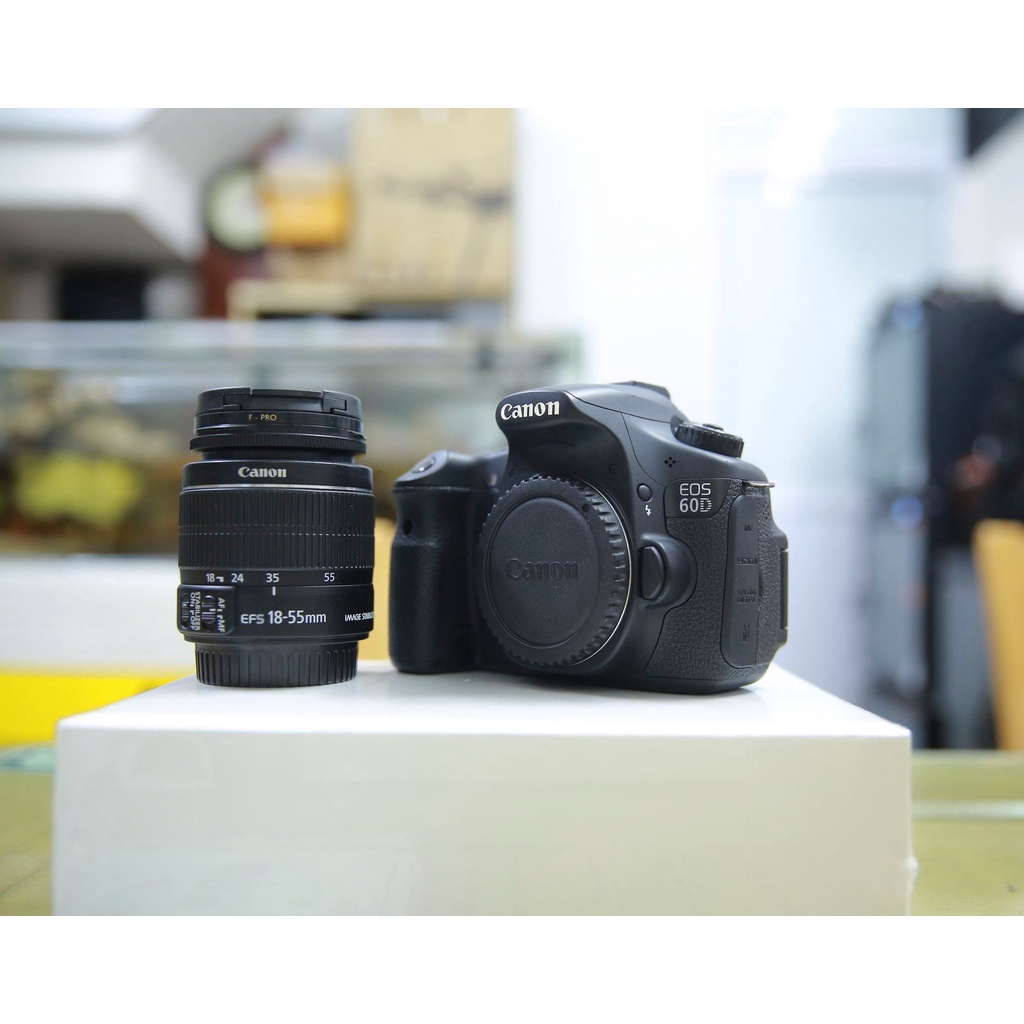 Combo máy ảnh Canon EOS 60D + len Canon 18 55 IS II